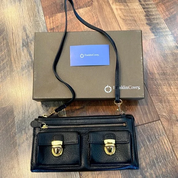 FRANKLIN COVEY Palermo Leather Wallet/Clutch - Picture 3 of 7